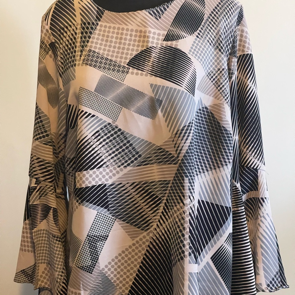 Alfani blouse with butterfly arms.